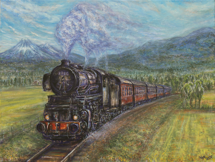 Steam Train Mountains