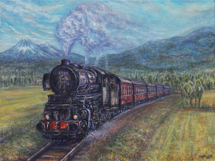 Steam Train Mountains